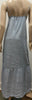 J BRAND Pale Blue 100% Linen V Neck Sleeveless Long Length Maxi Dress XS