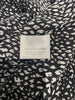 EQUIPMENT FEMME Black & White 100% Silk Abstract Print Speckled Vest Top S/P