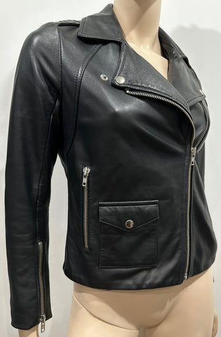 FREDA Designer Stunning Black Sequin Embelished Evening Jacket UK8 RRP £480