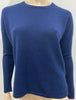 VINCE Blue 100% Cashmere Crew Neck Long Sleeve Knitwear Jumper Sweater Top XS