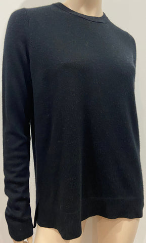 ALEXANDER WANG Black Cashmere Sleeveless Knitwear Vest Tank Jumper Sweater Top S