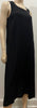 HUSH Women's Black Jerseywear Round Neck Sleeveless Long Length Midi Dress UK10