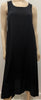 HUSH Women's Black Jerseywear Round Neck Sleeveless Long Length Midi Dress UK10