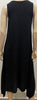 HUSH Women's Black Jerseywear Round Neck Sleeveless Long Length Midi Dress UK10