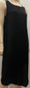 EILEEN FISHER Women's Black Silk Round Neck Sleeveless Long Length Midi Dress S