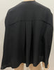 TOPSHOP BOUTIQUE 100% Silk Round Neck 3/4 Sleeve Wide Fit Blouse Shirt Top XS/S