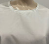 CLOSED Winter White SALMA 100% Cotton Round Neck 3/4 Sleeve Blouse Shirt Top XS