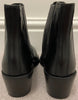 KURT GEIGER LONDON Black Leather Pointed Toe Block Heel Chelsea Ankle Boots UK 5