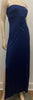 HEIDI KLEIN Blue Bandeau Strapless Sleeveless Long Resort Wear Maxi Dress 2/M