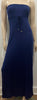 HEIDI KLEIN Blue Bandeau Strapless Sleeveless Long Resort Wear Maxi Dress 2/M