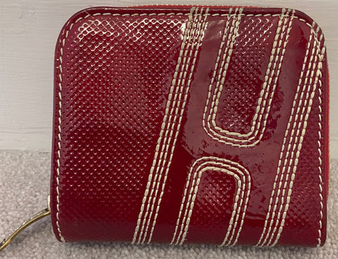 GUCCI Beige GG Monogram Canvas Red Leather Trim & Dual Handle Tote Shopper Bag