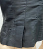 6267 Women's Silk & Cotton Blend Collared Short Sleeve Lined Blazer Jacket UK12