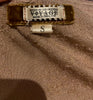 VOYAGE INVEST IN THE ORIGINAL Vintage Brown Floral Velvet Pearl Detail Cardigan
