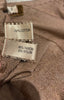 VOYAGE INVEST IN THE ORIGINAL Vintage Brown Floral Velvet Pearl Detail Cardigan